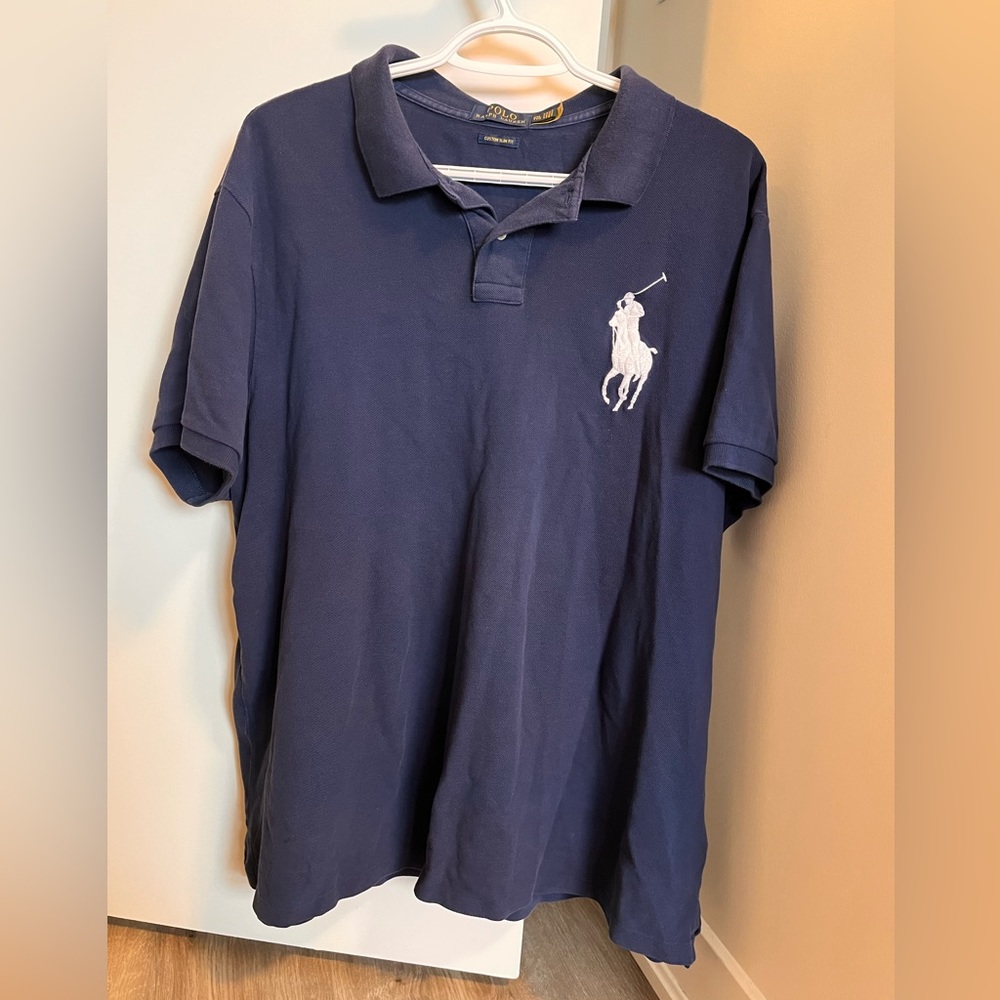 Polo Ralph Lauren Vintage 90s Big Pony Polo Shirt, Size XXL